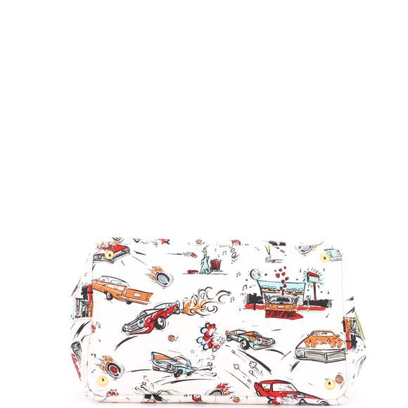 Prada Canapa Convertible Tote Printed #239066P57B - Picture 4 of 7